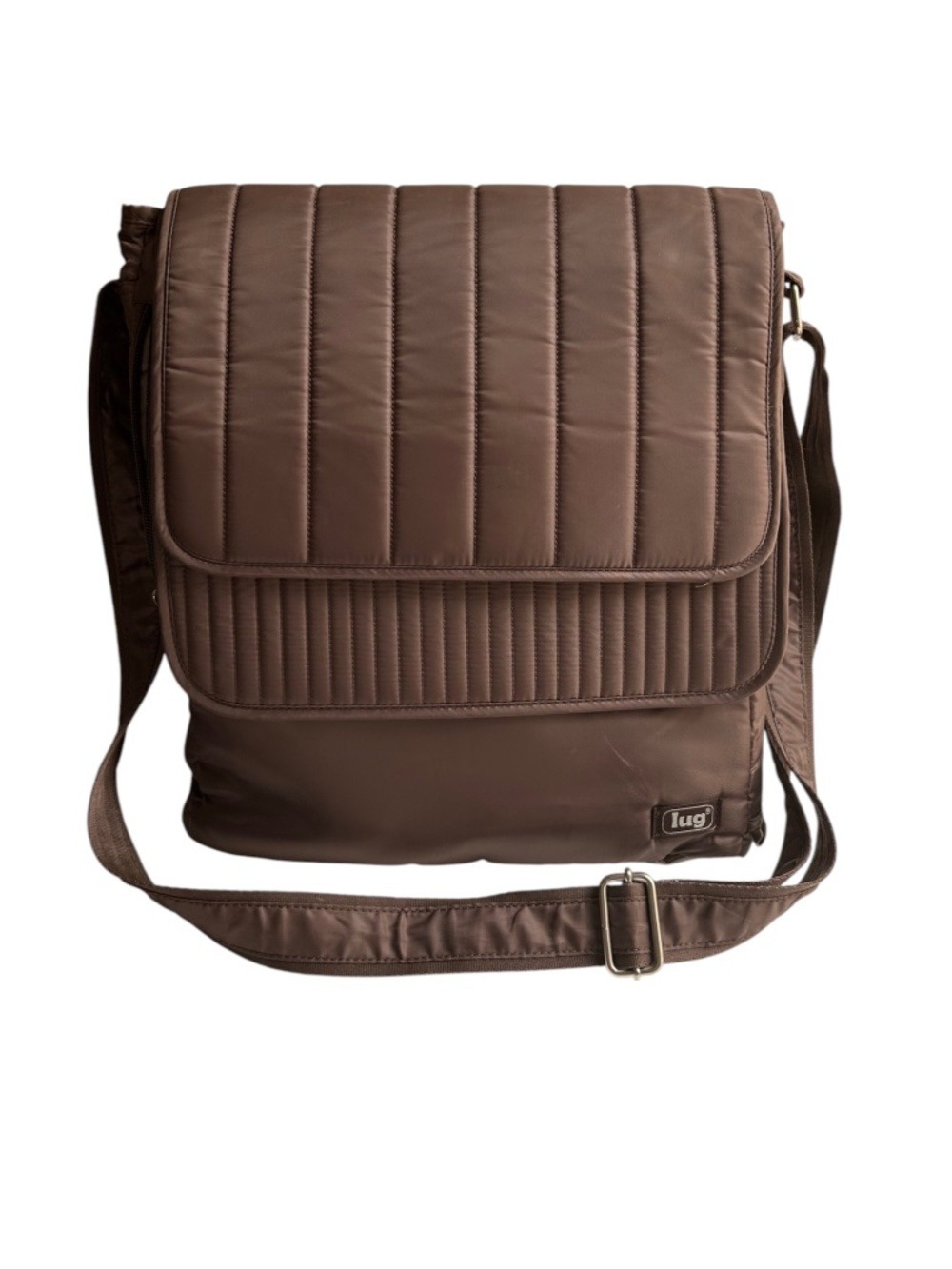 LUG Multi-Pocket Padded Laptop Travel Crossbody Bag